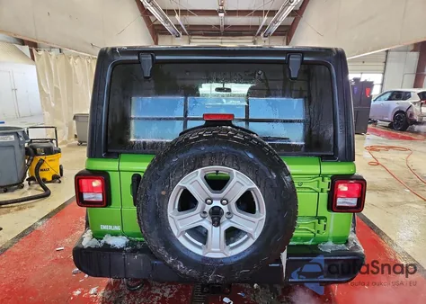 2018 Jeep Wrangler Unlimited Sport from USA, damaged, VIN 1C4HJXDN7JW249487